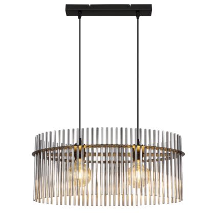 Globo - Hängeleuchte 2xE27/60W/230V schwarz