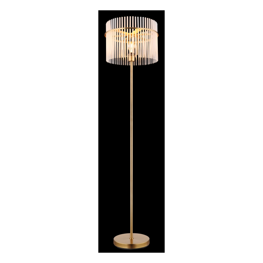Globo - Stehleuchte 1xE27/60W/230V golden