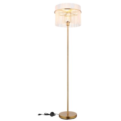 Globo - Stehleuchte 1xE27/60W/230V golden