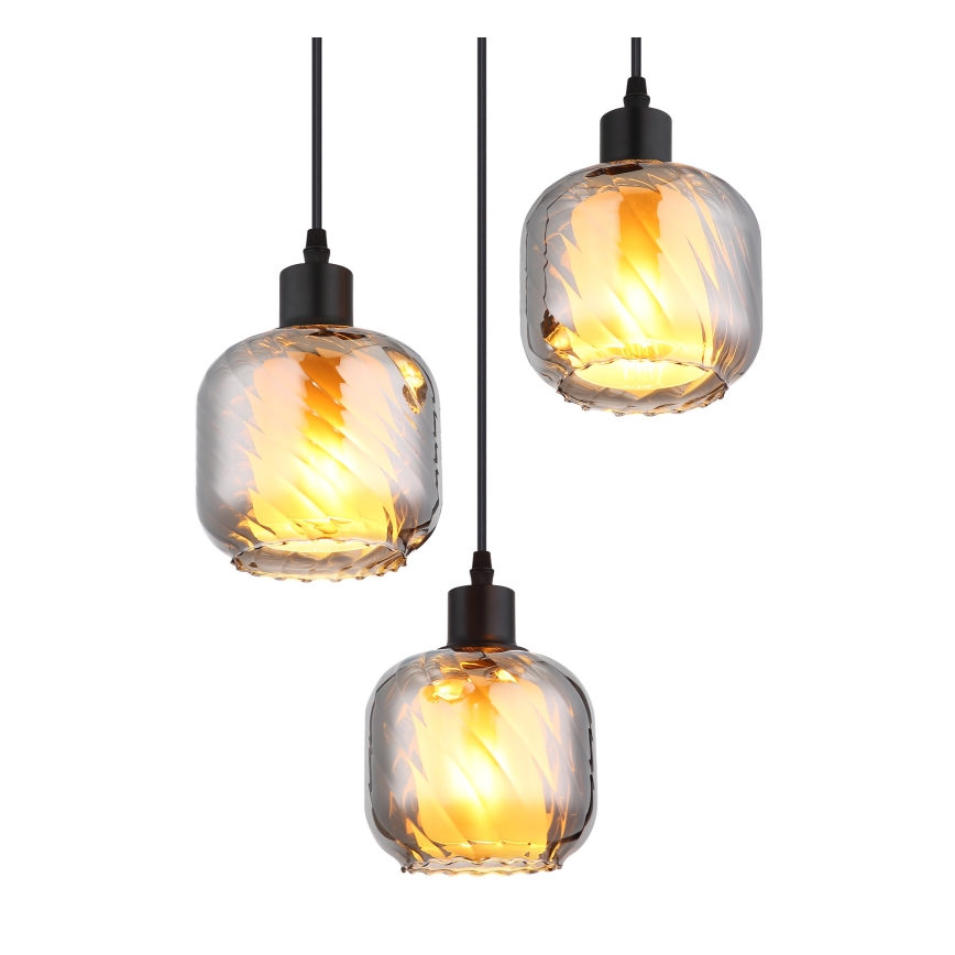 Globo - Hängeleuchte 3xE27/25W/230V