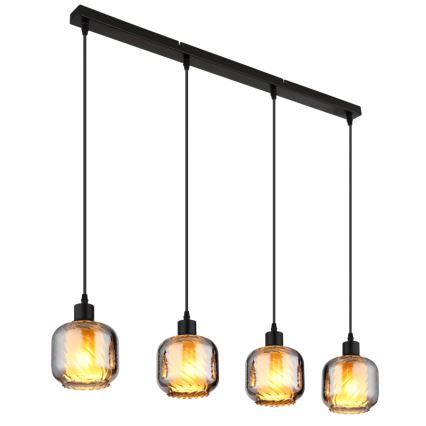 Globo - Hängeleuchte 4xE27/25W/230V