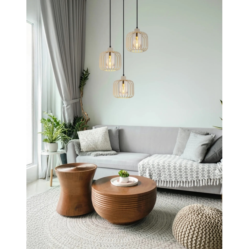 Globo - Hängeleuchte mit Kabelaufhängung 3xE27/40W/230V