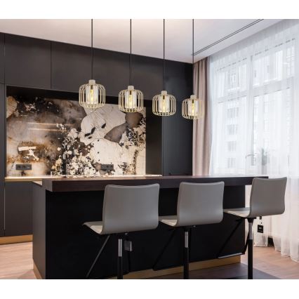 Globo - Pendelleuchte an Kabel 4xE27/40W/230V