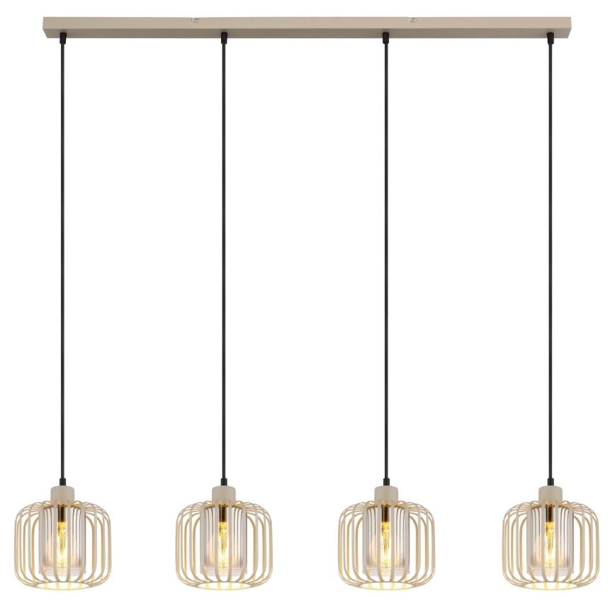 Globo - Pendelleuchte an Kabel 4xE27/40W/230V