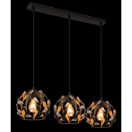 Globo - Hängeleuchte 3xE27/40W/230V