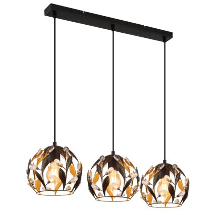 Globo - Hängeleuchte 3xE27/40W/230V