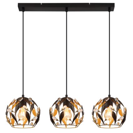 Globo - Hängeleuchte 3xE27/40W/230V
