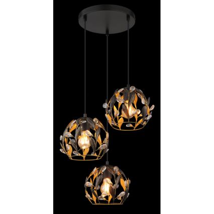 Globo - Hängeleuchte 3xE27/40W/230V d 41 cm