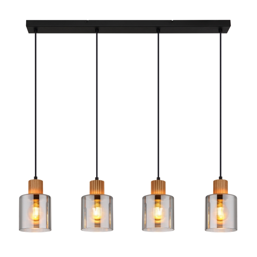 Globo - Hängeleuchte an Kabel 4xE27/25W/230V