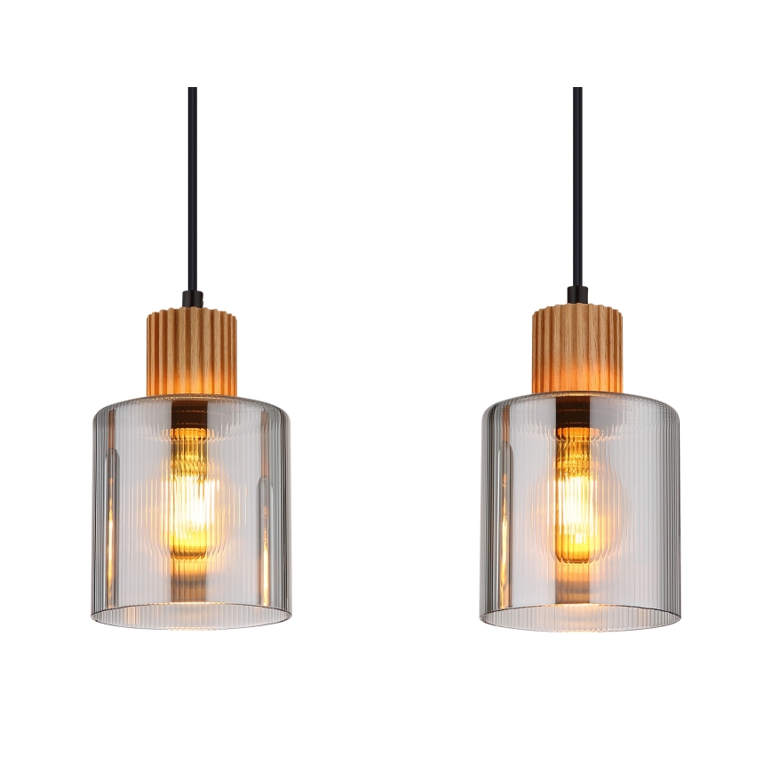 Globo - Hängeleuchte an Kabel 4xE27/25W/230V