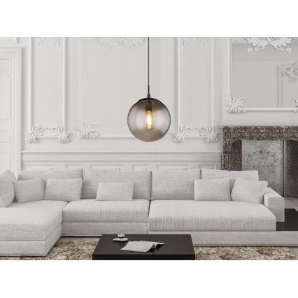 Globo - Kronleuchter an Schnur 1xE27/40W/230V