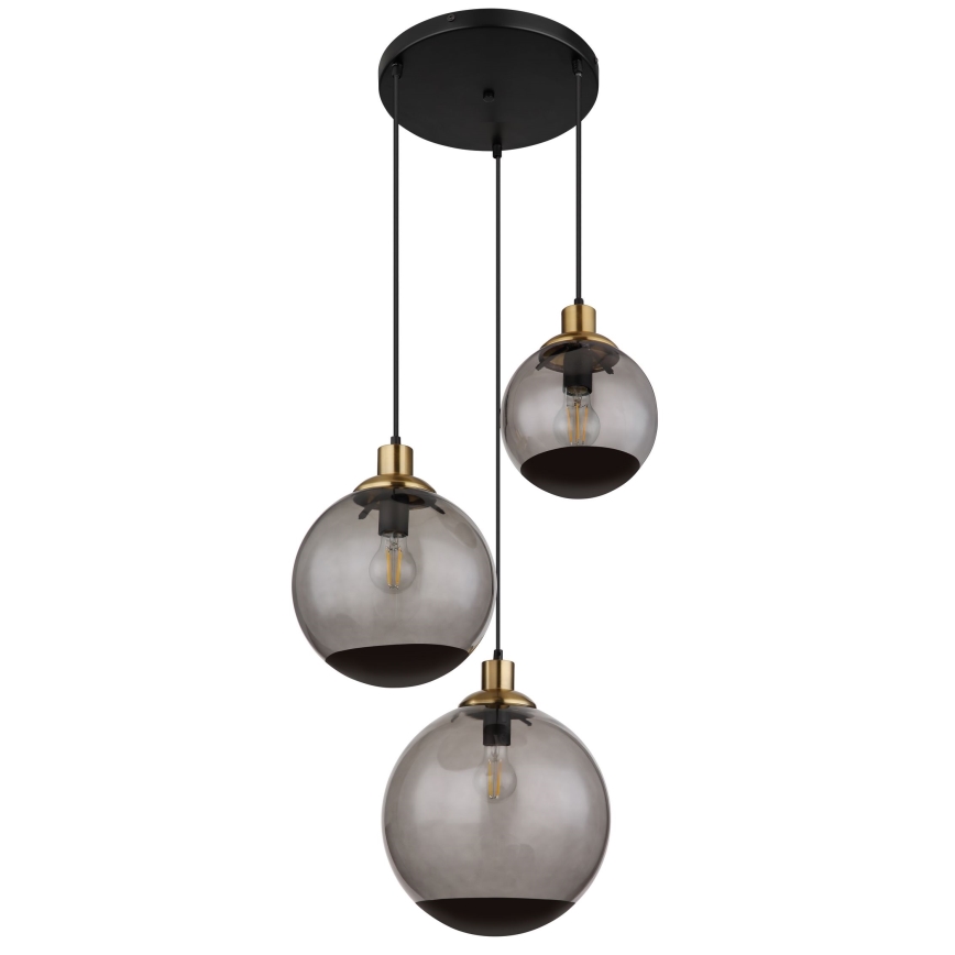 Globo - Hängeleuchte an Schnur 3xE27/40W/230V