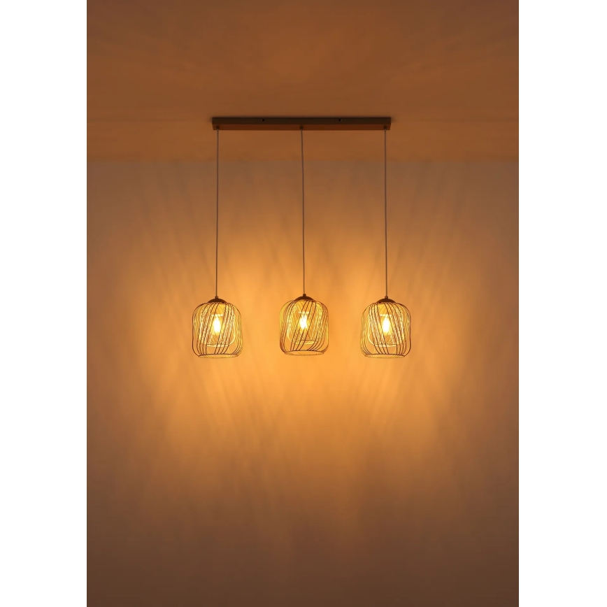 Globo - Hängeleuchte an Kabel 3xE27/40W/230V
