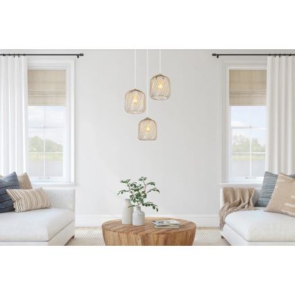 Globo - Pendelleuchte an Kabel 3xE27/40W/230V