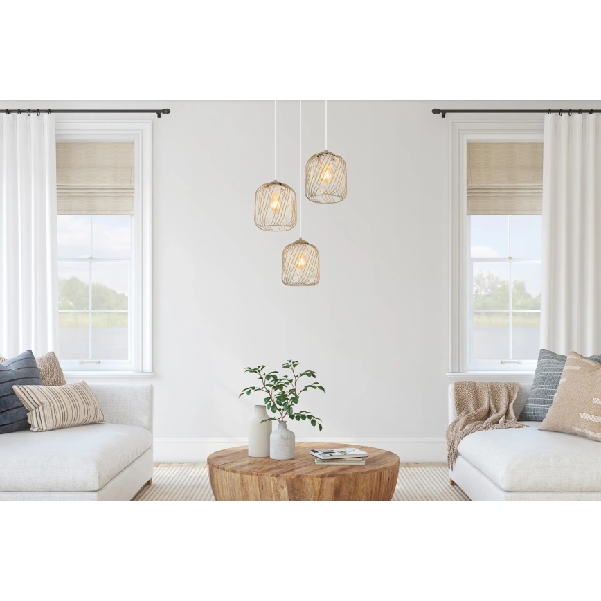 Globo - Pendelleuchte an Kabel 3xE27/40W/230V