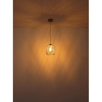 Globo - Hängeleuchte mit Kabelaufhängung, 1xE27/40W/230V, Ø 18 cm