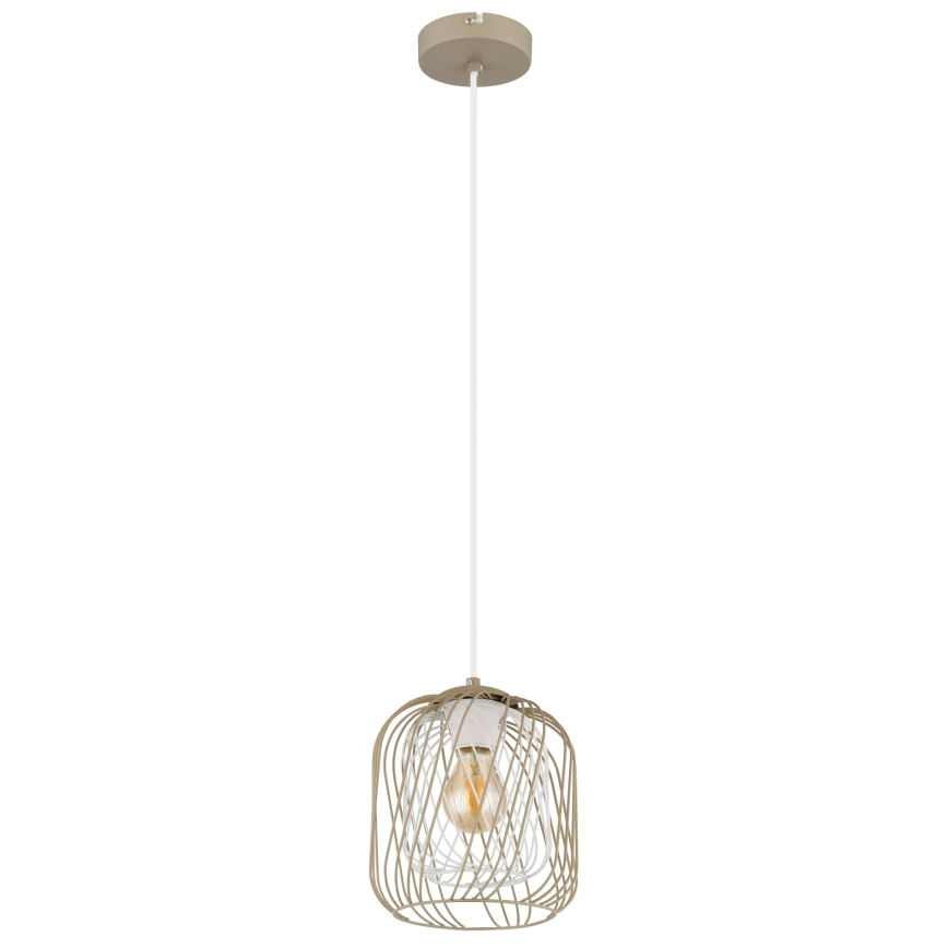 Globo - Hängeleuchte mit Kabelaufhängung, 1xE27/40W/230V, Ø 18 cm