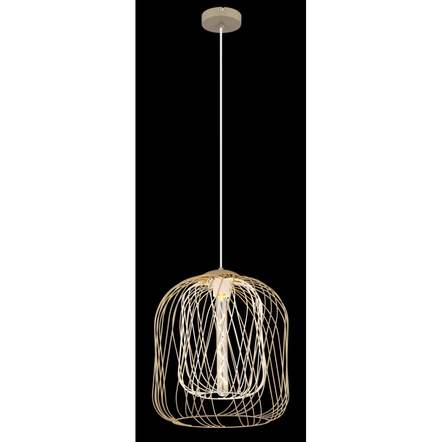 Globo - Pendelleuchte an Kabel, 1x E27/40W/230V, Ø 35 cm