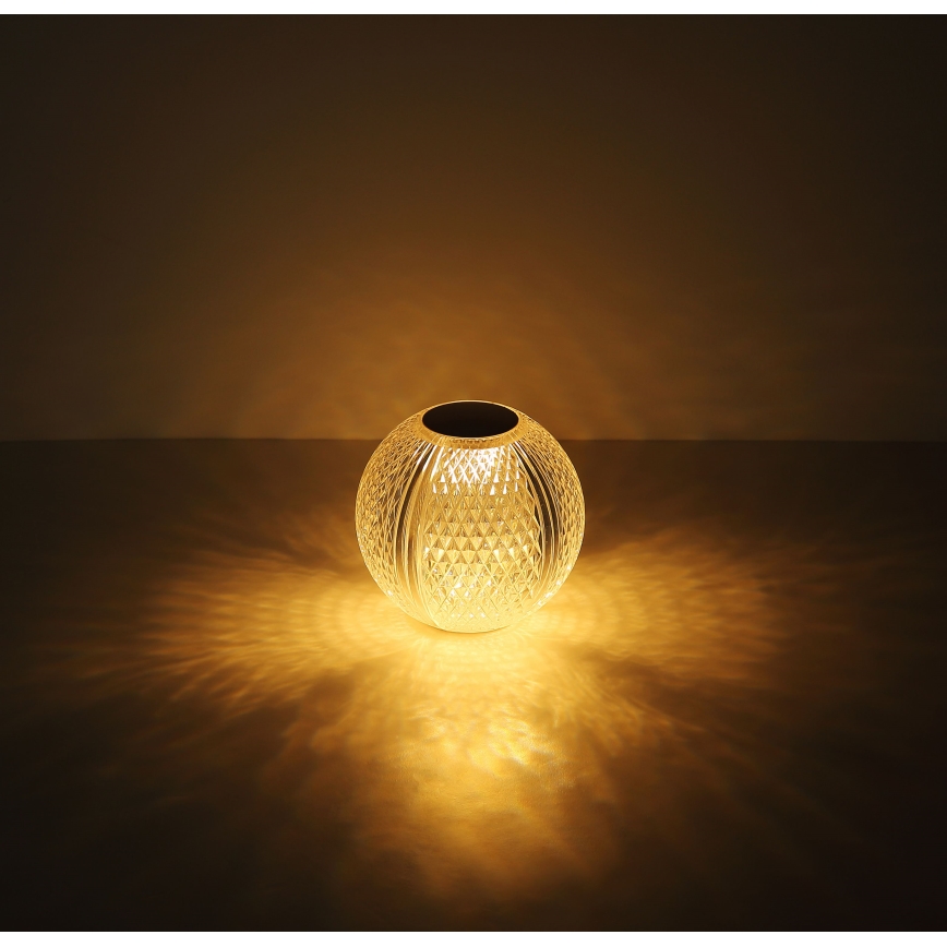 Globo - LED dimmbare Touch-Tischlampe LED/2W/5V 1200 mAh USB klar