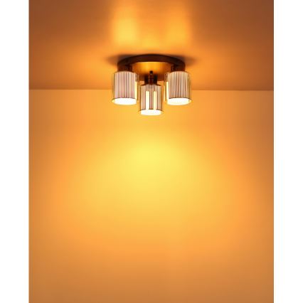 Globo - Deckenleuchte 3xE27/60W/230V d 34,5 cm