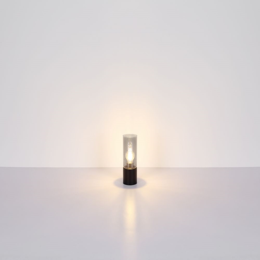 Globo - Touch-Tischlampe 1xE27/25W/230V Ø 9 cm schwarz