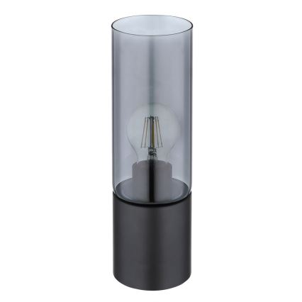 Globo - Touch-Tischlampe 1xE27/25W/230V Ø 9 cm schwarz