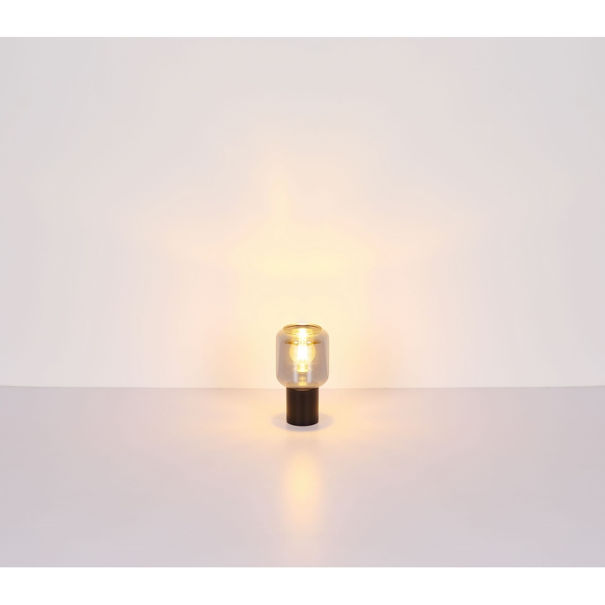 Globo - Tischlampe 1xE27/40W/230V schwarz