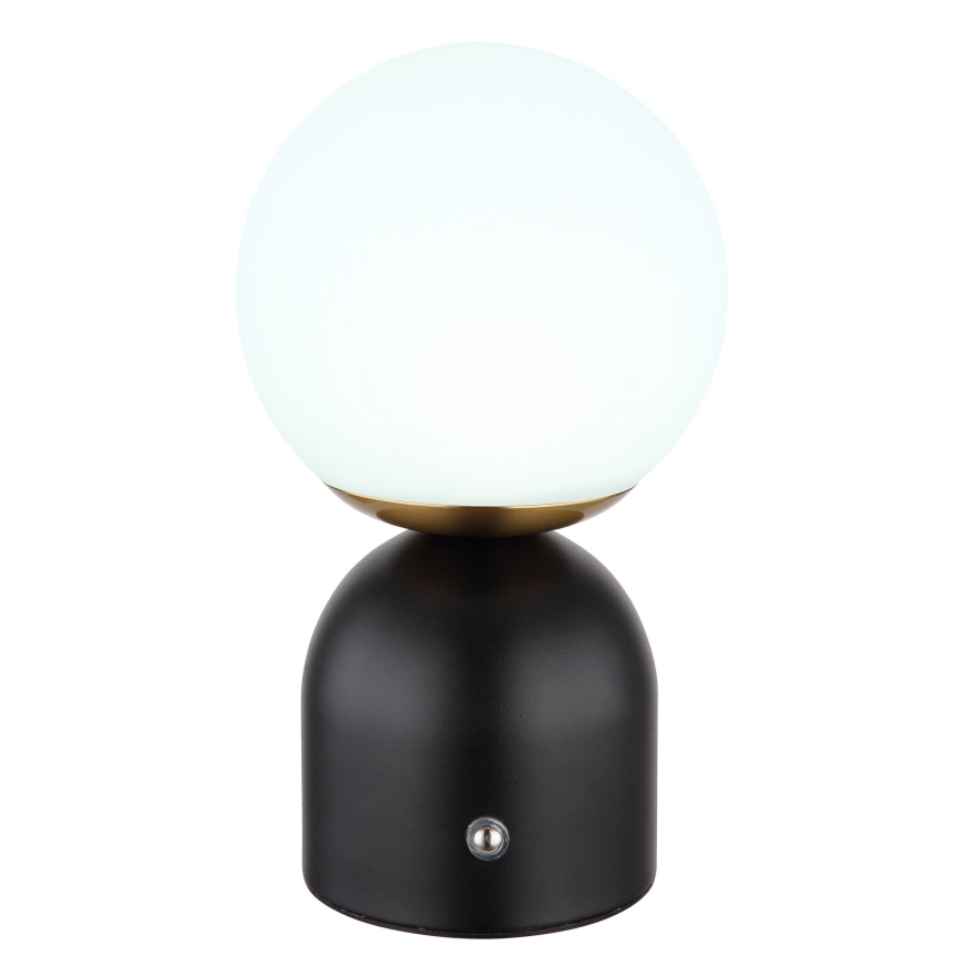Globo - Dimmbare LED-Tischleuchte mit Touch-Funktion LED/2,5W/3,7V 2700/4000/65000K 1800 mAh USB schwarz