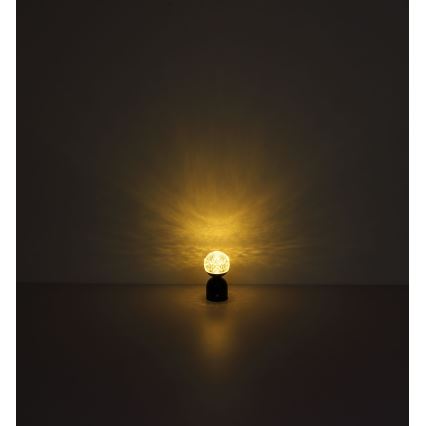 Globo - Dimmbare LED-Tischleuchte mit Touch-Funktion LED/2,5W/3,7V 2700/4000/6500K 1800 mAh USB schwarz