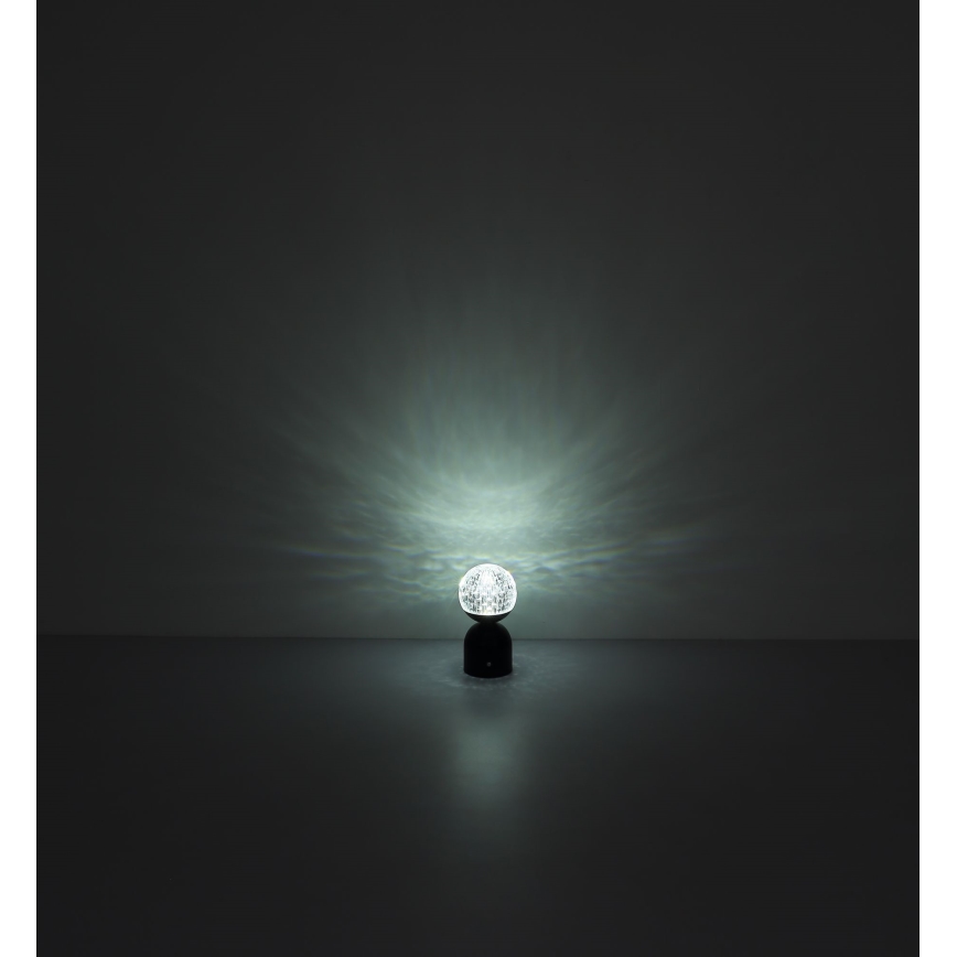 Globo - Dimmbare LED-Tischleuchte mit Touch-Funktion LED/2,5W/3,7V 2700/4000/6500K 1800 mAh USB schwarz