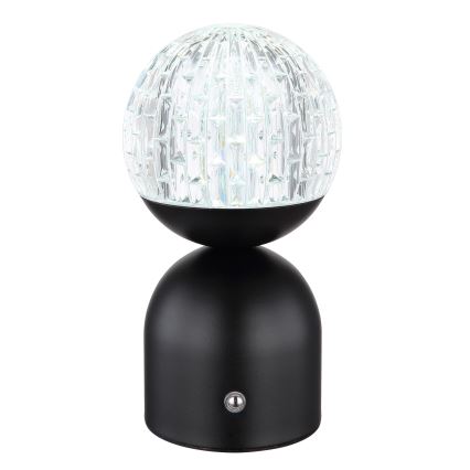Globo - Dimmbare LED-Tischleuchte mit Touch-Funktion LED/2,5W/3,7V 2700/4000/6500K 1800 mAh USB schwarz