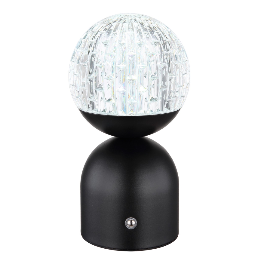 Globo - Dimmbare LED-Tischleuchte mit Touch-Funktion LED/2,5W/3,7V 2700/4000/6500K 1800 mAh USB schwarz