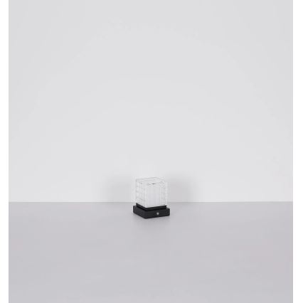 Globo - Dimmbare LED-Tischleuchte mit Touch-Funktion LED/2,5W/3,7V 2700K/4000K/6500K 1800 mAh USB schwarz