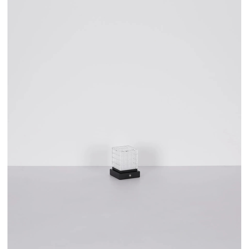 Globo - Dimmbare LED-Tischleuchte mit Touch-Funktion LED/2,5W/3,7V 2700K/4000K/6500K 1800 mAh USB schwarz