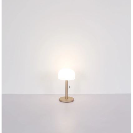 Globo - LED Akku-Tischlampe LED/1,5W/3,7V 3000/4200/6000K 1800mAh braun