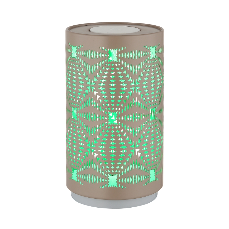 Globo - LED RGB Aufladbare Touch-Tischleuchte LED/1W/5V 500 mAh braun