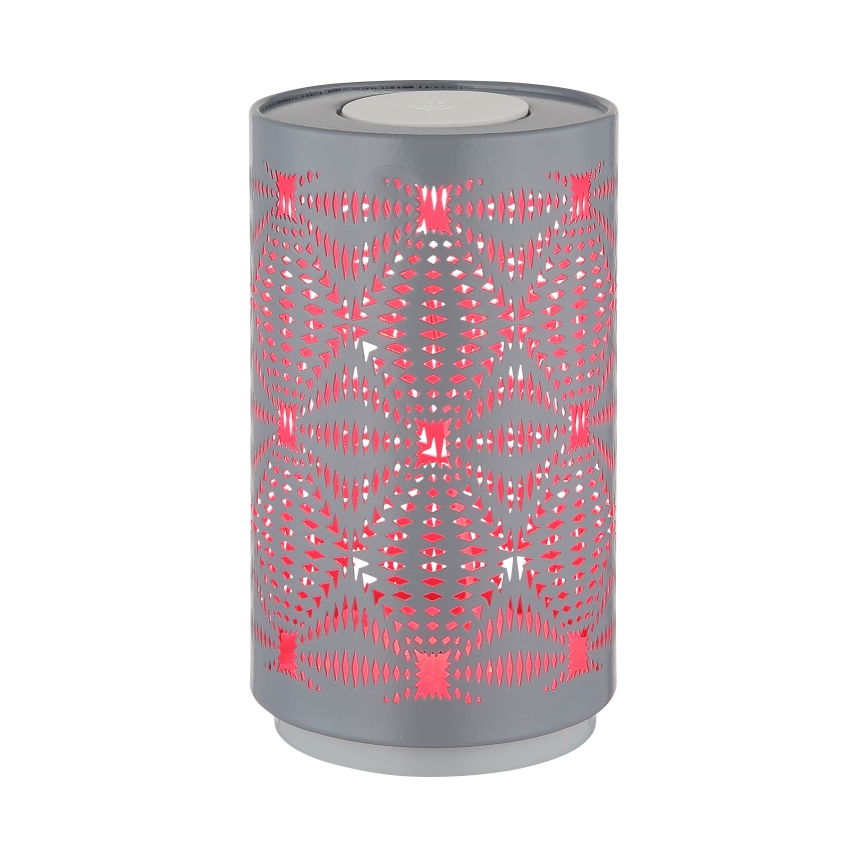 Globo - LED RGB Aufladbare Touch-Tischleuchte LED/1W/5V 500 mAh grau