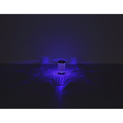 Globo - LED RGB Aufladbare Touch-Tischleuchte LED/1W/5V 500 mAh grau