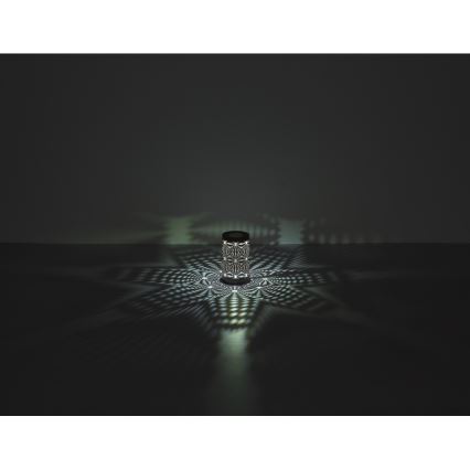 Globo - LED RGB Aufladbare Touch-Tischleuchte LED/1W/5V 500 mAh grau