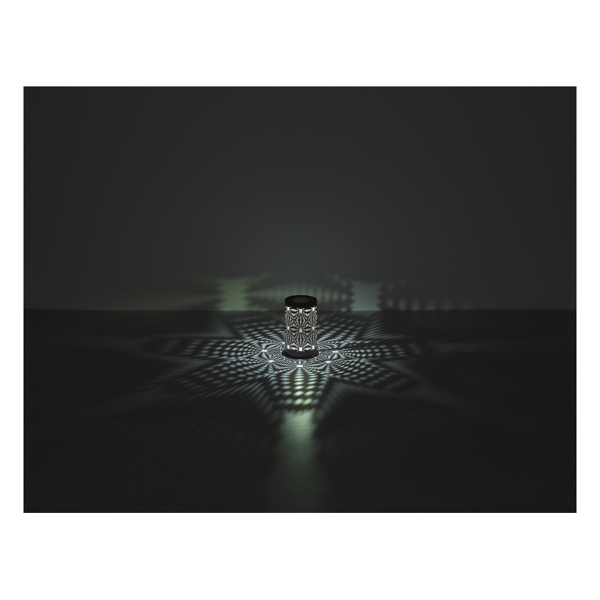 Globo - LED RGB Aufladbare Touch-Tischleuchte LED/1W/5V 500 mAh grau