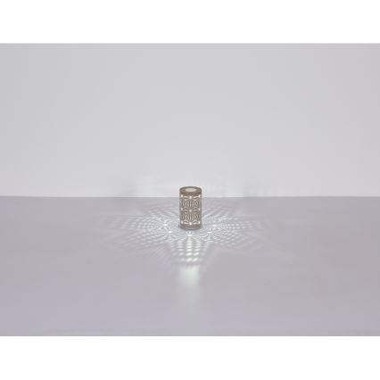 Globo - LED RGB Aufladbare Touch-Tischleuchte LED/1W/5V 500 mAh grau