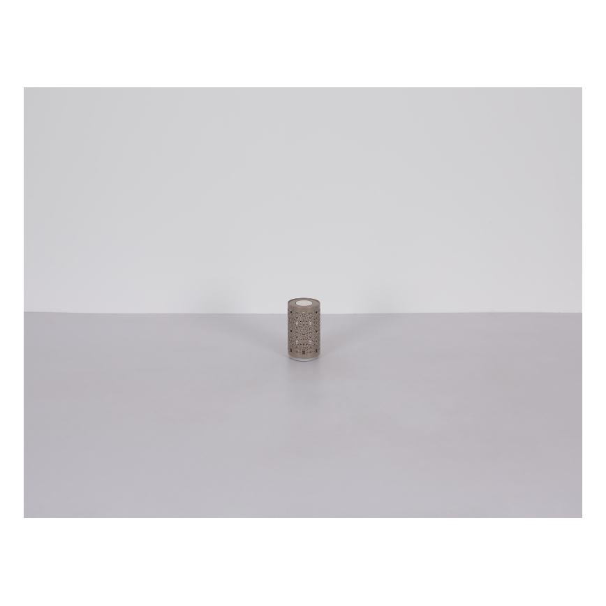 Globo - LED RGB Aufladbare Touch-Tischleuchte LED/1W/5V 500 mAh grau