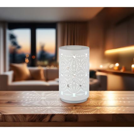 Globo - LED RGB Aufladbare Touch-Tischleuchte LED/1W/5V 500 mAh weiß