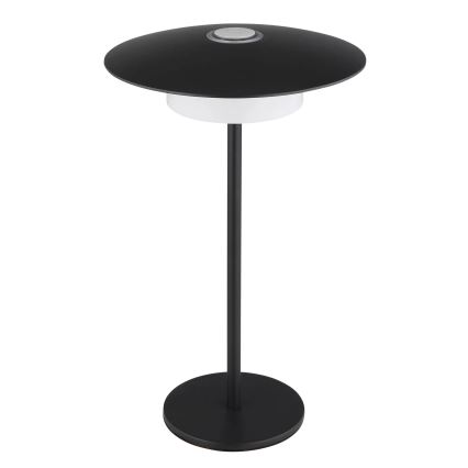 Globo - LED Außen-Tischlampe mit Touch-Bedienung, wiederaufladbar LED/3W/3,7V 1800/2700/3000K IP44 1800 mAh schwarz