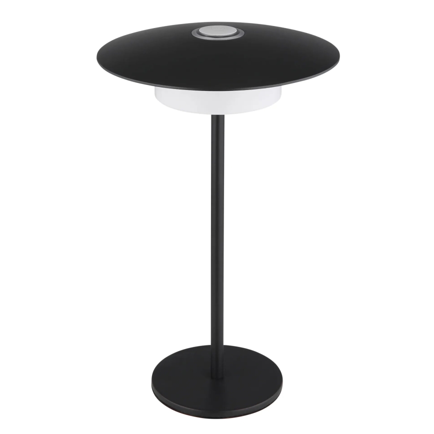 Globo - LED Außen-Tischlampe mit Touch-Bedienung, wiederaufladbar LED/3W/3,7V 1800/2700/3000K IP44 1800 mAh schwarz