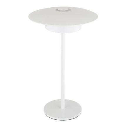 Globo - LED Außen-Tischlampe mit Touch-Bedienung, wiederaufladbar LED/3W/3,7V 1800/2700/3000K IP44 1800 mAh weiß