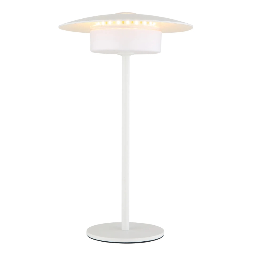 Globo - LED Außen-Tischlampe mit Touch-Bedienung, wiederaufladbar LED/3W/3,7V 1800/2700/3000K IP44 1800 mAh weiß