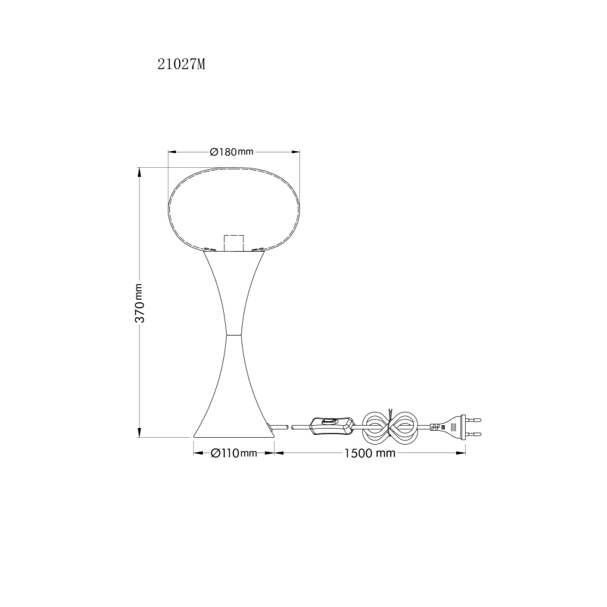 Globo - Tischleuchte 1xE14/25W/230V Messing