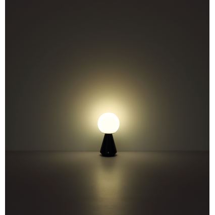 Globo - LED dimmbare Touch-Außen-Tischlampe LED/1,5W/5V 3000/4500/6500K 1800 mAh IP41 matt Chrom