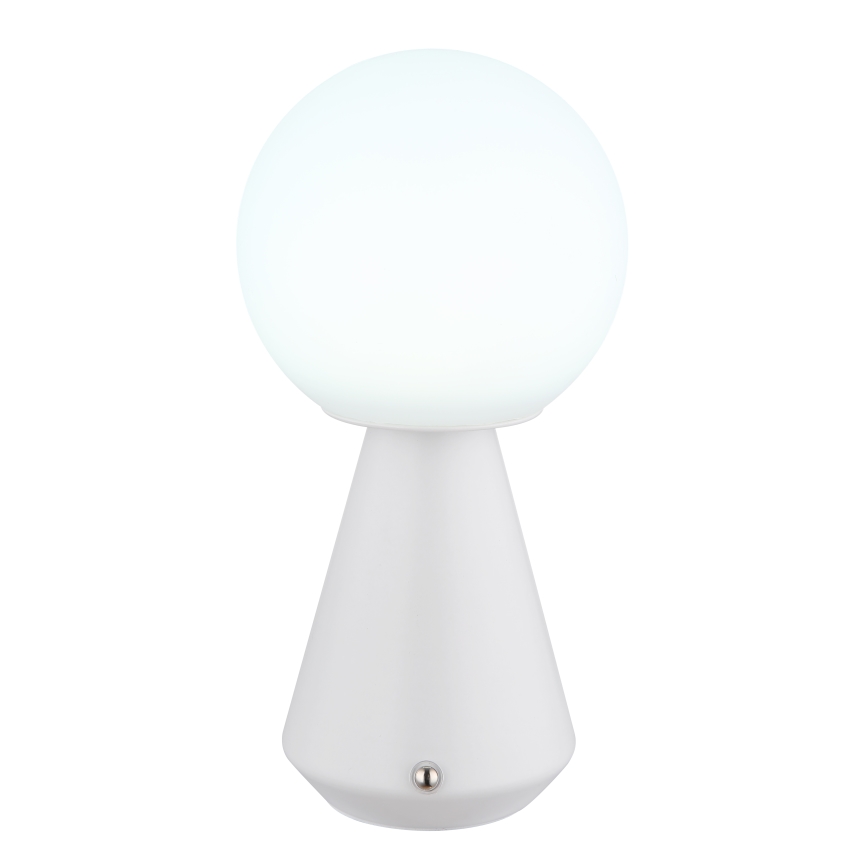 Globo - LED dimmbare Touch-Außen-Tischlampe LED/1,5W/5V 3000/4500/6500K 1800 mAh IP41 weiß